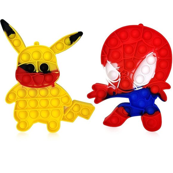 Other - New Pokemon and Spiderman Pop It Fidget Sensory Toys​